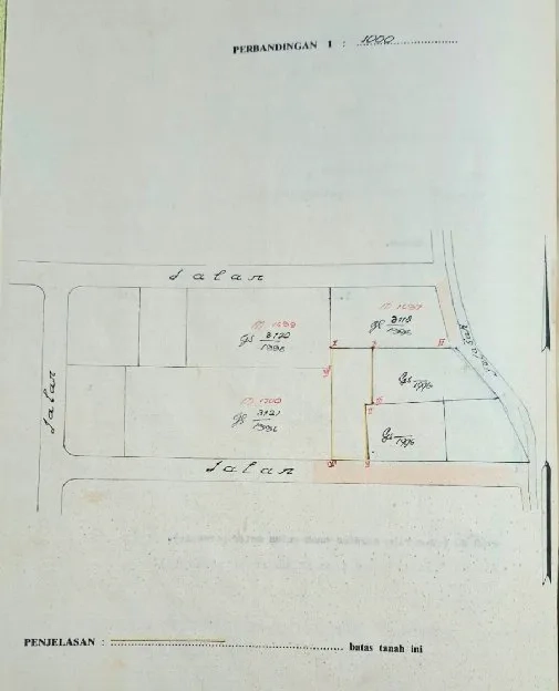 Dijual 5,3 are, Jl. Tukad Badung Tukad Yeh Aya IX Renon Denpasar