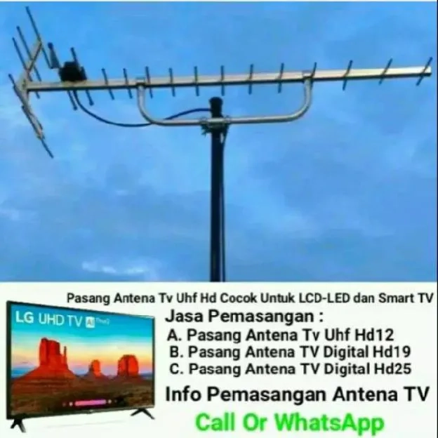 Toko Pasang Baru Antena Tv Dan Instalasi 