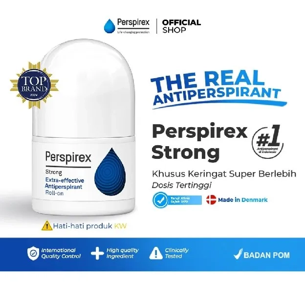 Perspirex Antiperspirant Roll On / Deodoran Perawatan Ketiak Bau Badan / Deodorant Tangan dan Kaki U