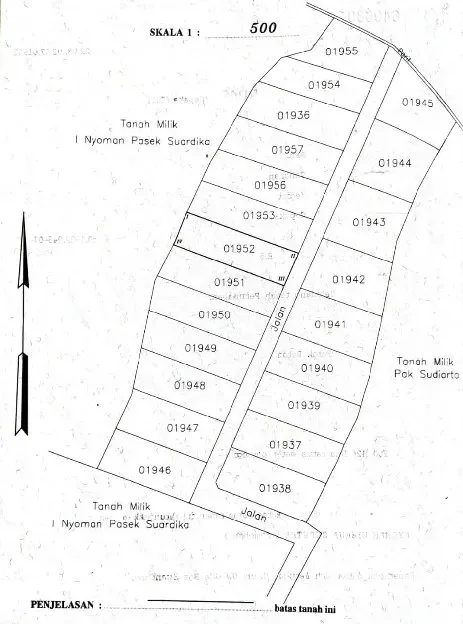 Dijual 2 are, Jl. Raya Munggu Kapal Gg. D. Sawah Selingsing CEPAKA Kediri Tabanan