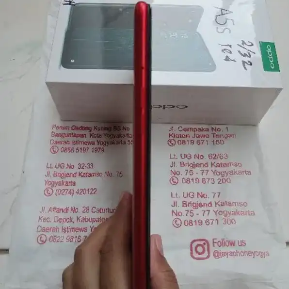 DIJUAL OPPO A5S 2/32 LENGKAP