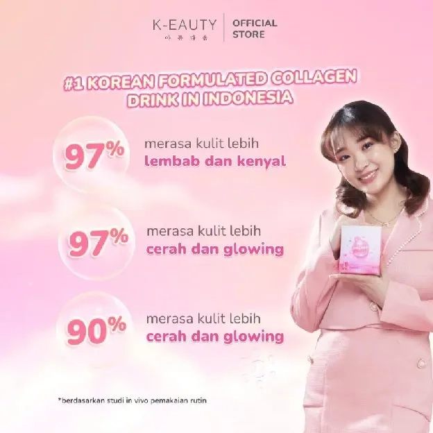 COLLAGEN DRINK PREMIUM MINUMAN KOLAGEN BEAUTY DRINK PEMUTIH BADAN