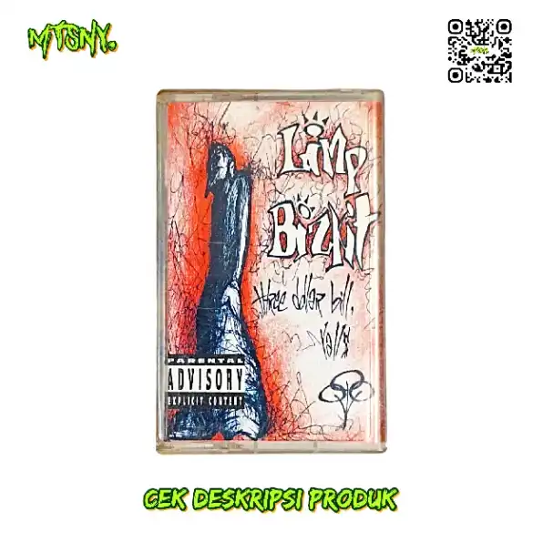 Kaset Pita Band Limp Bizkit Three Dollar Bill Yalls Nu Metal 1997