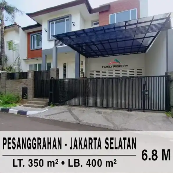 Rumah Mewah Ready Dlm komplek di Jakarta Selatan.dkt gerbangTol