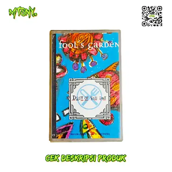 Kaset Musik Band Rock Indie Pop Fools Garden Album Dish of the Day