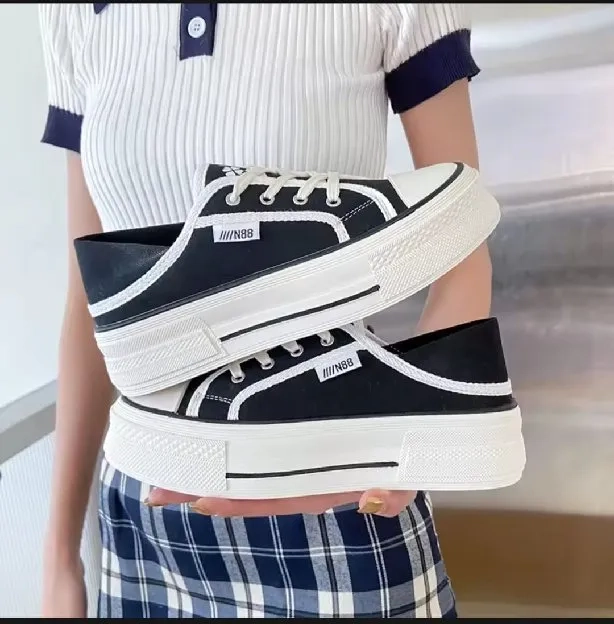 Sneakers Korean Style HAIJIN Wanita Terbaru 