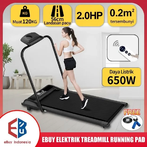 Running Pad Treadmill (Elektrik) Walking pad Treadmill Murah - Alat Olahraga di rumah