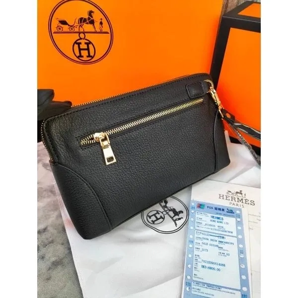 HAND BAG HITAM HERMES TAS TANGAN