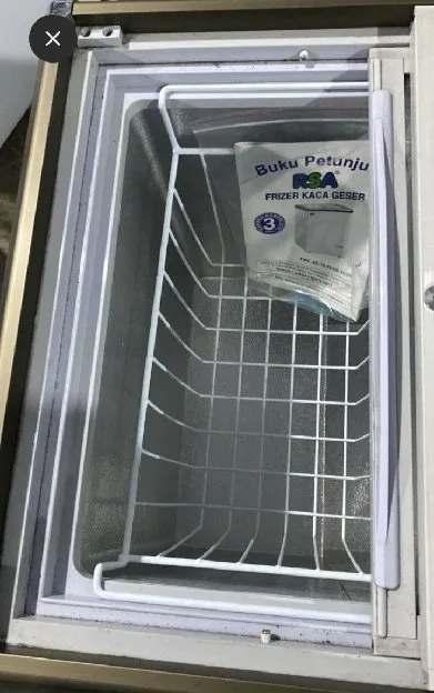 Cuci gudang NEW RSA Sliding Flat Freezer XS-110 Garansi