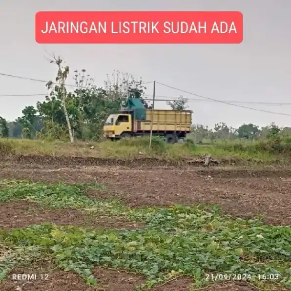 TANAH 540M2 DI TEPI JALAN DPU GULI GEMANTAR MONDOKAN SRAGEN 