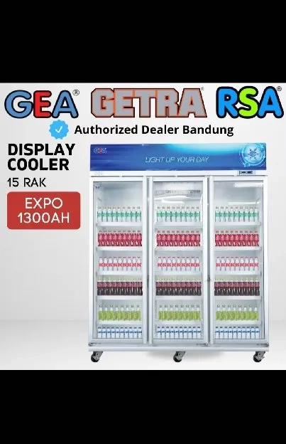 showcase gea expo 1300ah 3 pintu