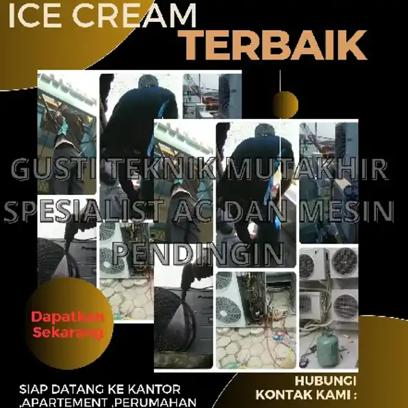 Jasa Service Mesin ice cream Gelato,soft ice cream,Hard ice cream Area Jabodetabek