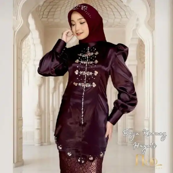 BAJU KURUNG HAYATI ( Tanpa Rok )