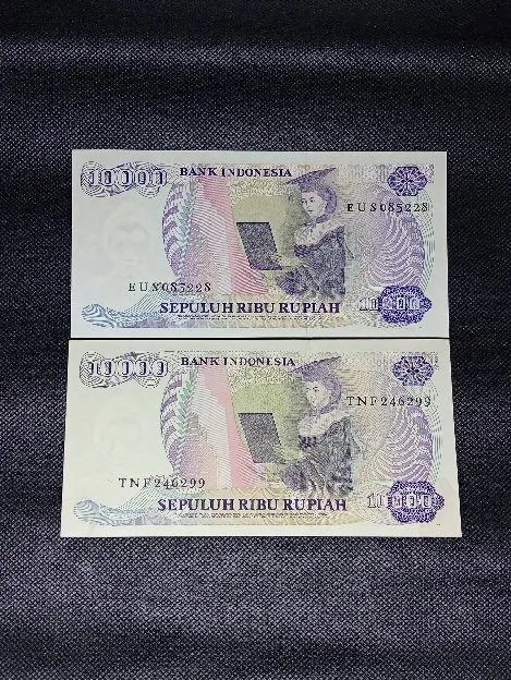 uangkuno 10000 rupiah Kartini original