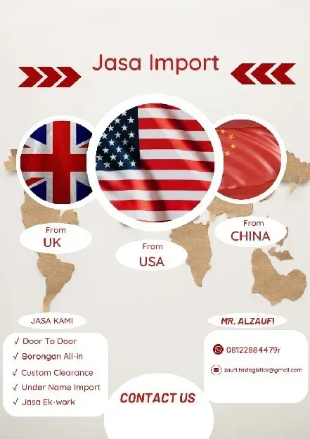 Jasa Import Dari Eropa to Jakarta -Jasa Import Door To Door fas logistics