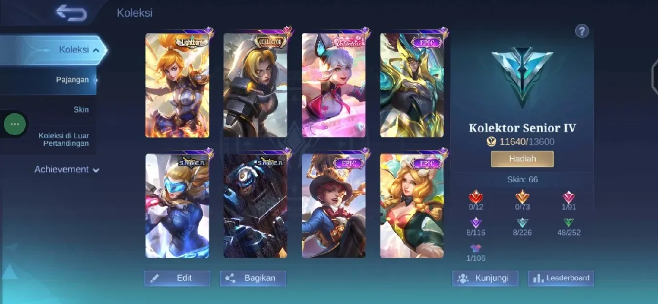 AKUN MOBILE LEGENDS 