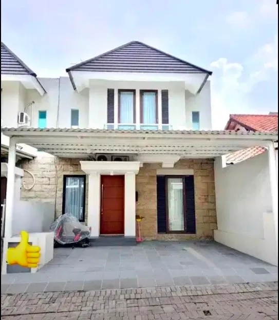 Dijual rumah taman puspa raya citraland surabaya