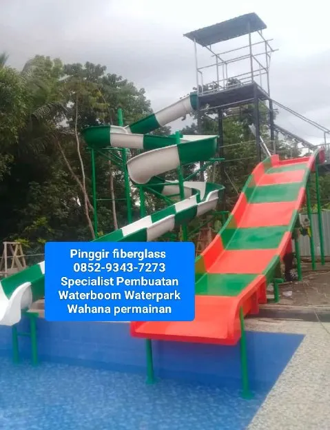 0852-9343-7273 Pembuatan Wahana permainan Watermark Waterboom Palembang