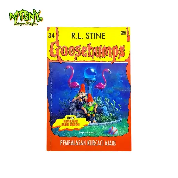 Novel Horor Misteri Goosebumps RL Stine No 34 Pembalasan Kurcaci Ajaib