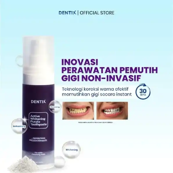 ACTIVE WHITENING PURPLE TOOTHPASTE