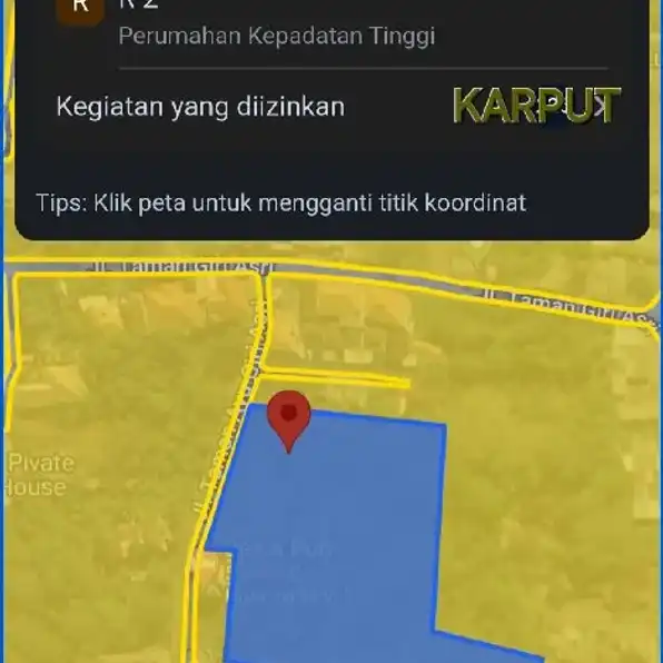 Tanah 69,6 are, Jl. Taman Giri Asri  Br. Mumbul Benoa Kuta Selatan