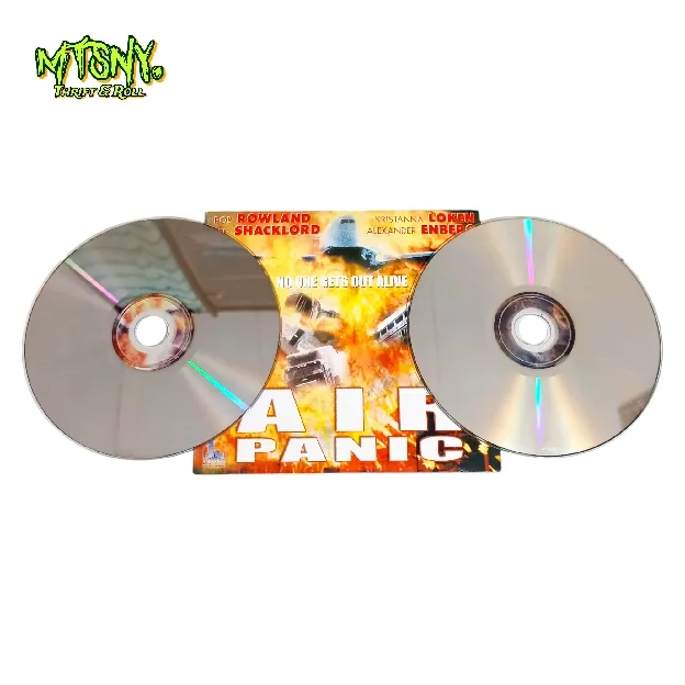 Video CD VCD Film Air Panic Aksi Action Barat Holywood