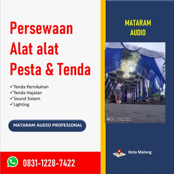 WA: 0831-1228-7422,Paket Dekorasi Tenda Pernikahan Menawan