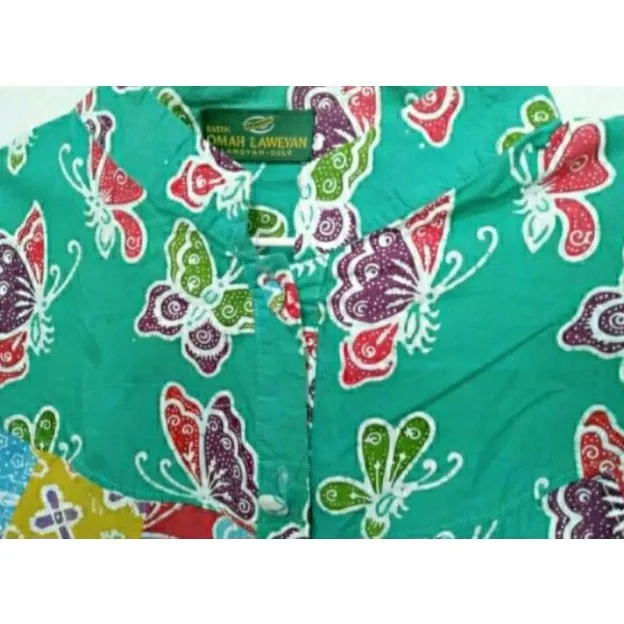 Batik Omah Laweyan Solo Original Batik Kemeja Wanita 001