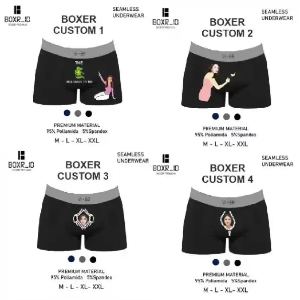 Boxer Custom Foto Celana Dalam Custom Foto Anti Pelakor Celana Dalam Viral Anti Pelakor