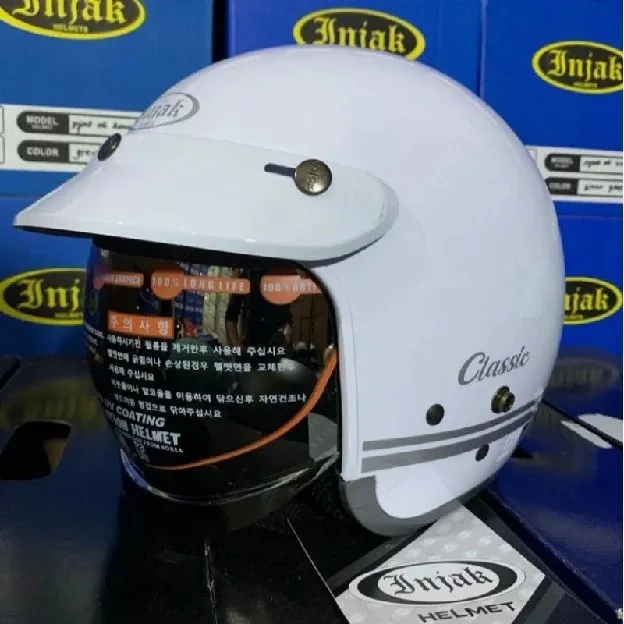 HELM RETRO INJAK (KACA DALAM)