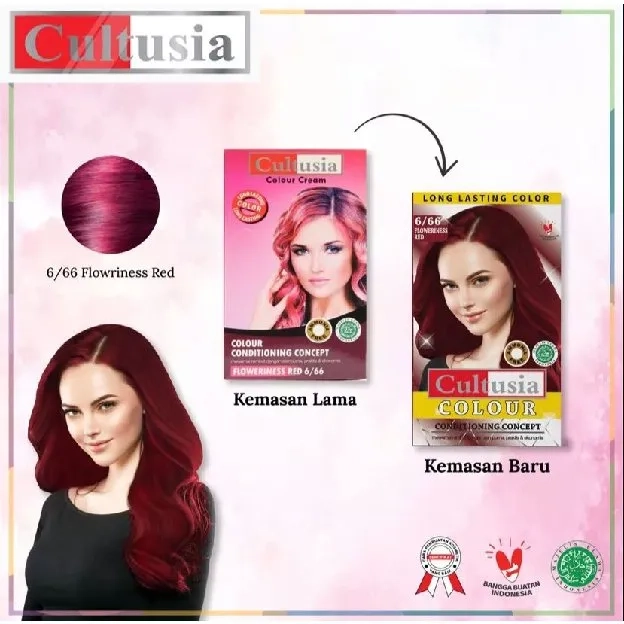 CULTUSIA LONG LASTING HAIR COLOR 30ML