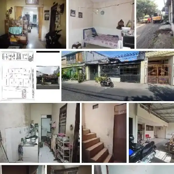 *Di jual rumah strategis Raya Gebang Putih, kec.Sukolilo Surabaya Timur*LT 200 m2Dimensi 10 x 20LB +