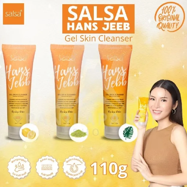 Salsa Hans Jebb Exfoliating Gel (Pembersih Penghilang Perontok Daki)