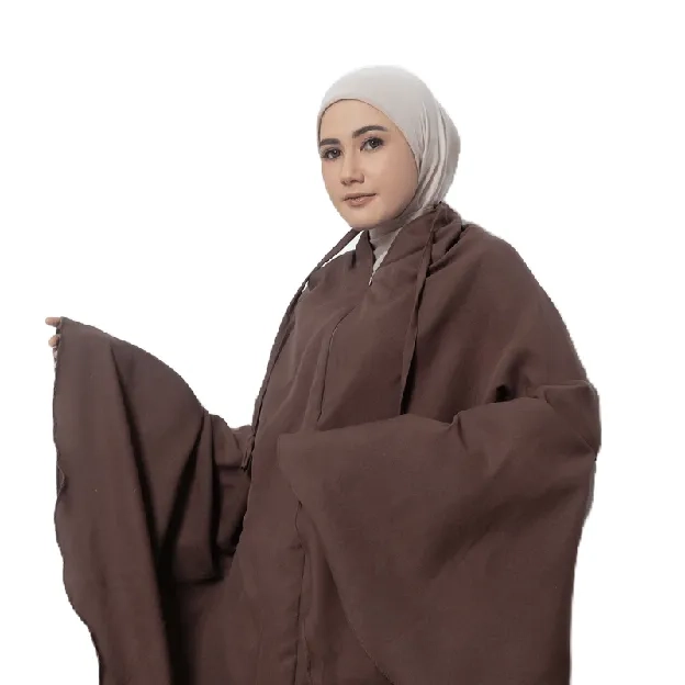 Mukena Dewasa Travelling Assyla 2IN1 Resleting Katun Premium