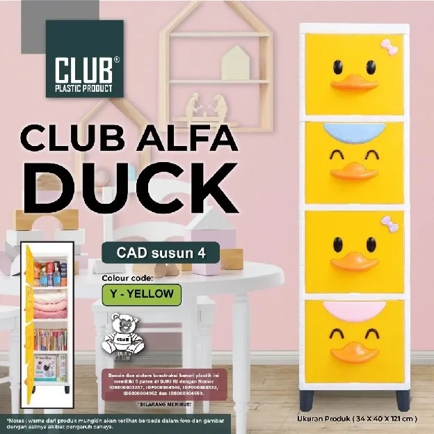 Lemari Plastik Club Alfa Duck