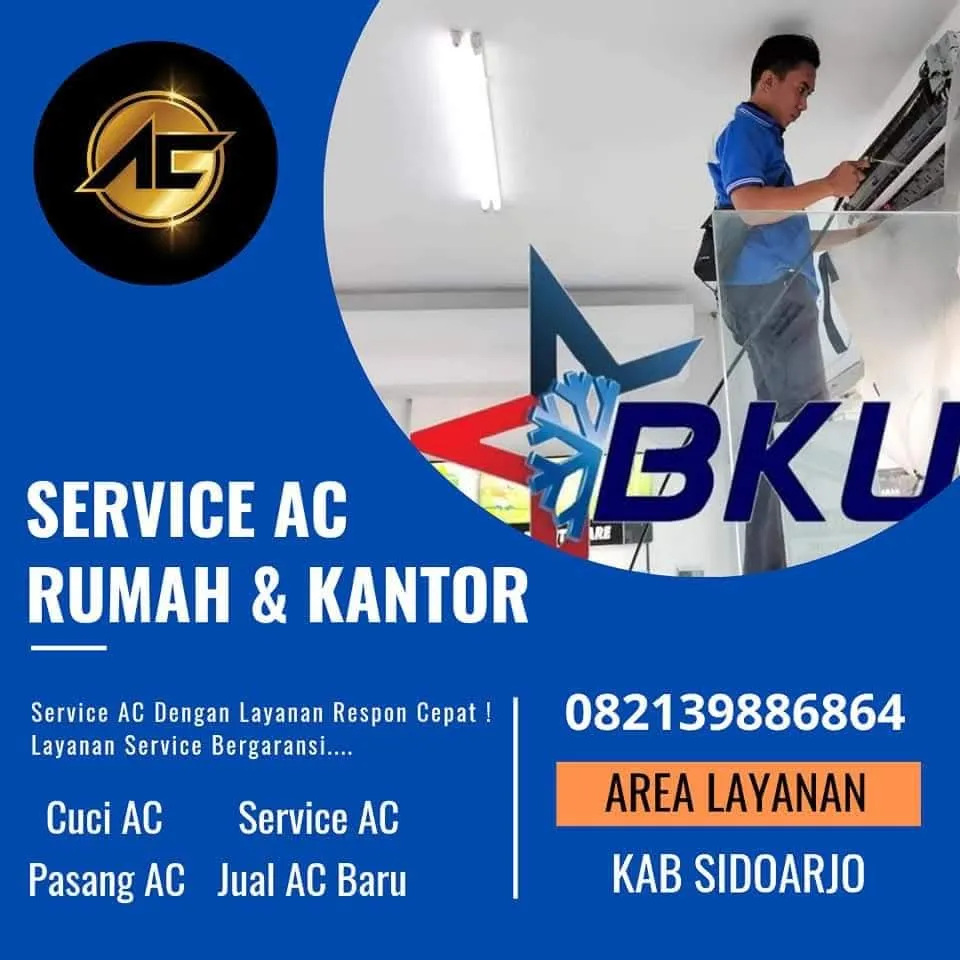 Masalah AC ? Kami Solusinya ! Service AC Terbaik Sidoarjo