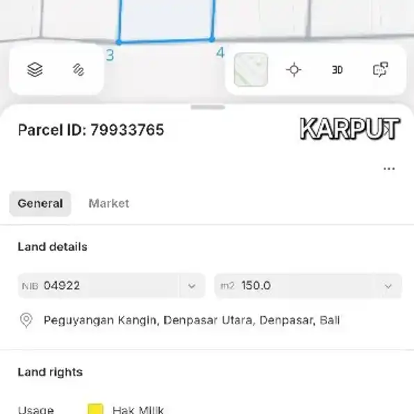 Dijual 1,5 are, Jl. Perum Sekar Antasura II Lembah Pujian Peguyangan Kangin Denpasar