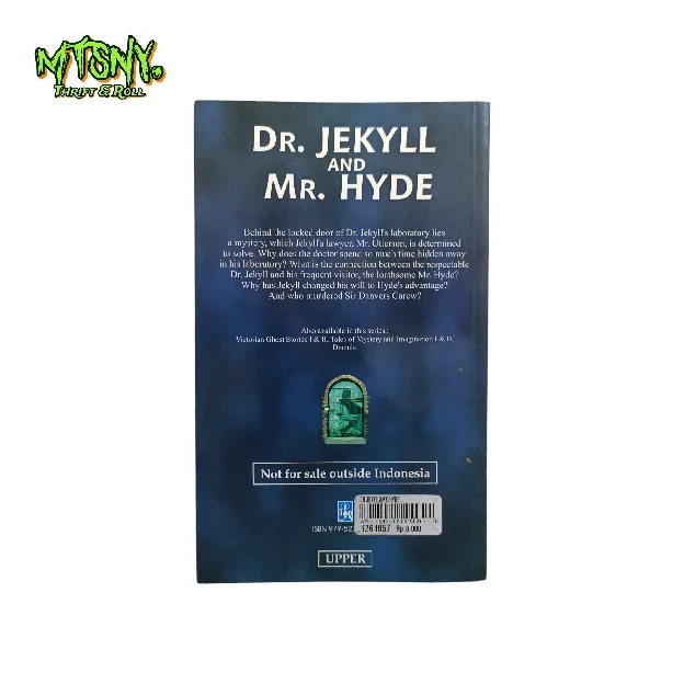 Novel Misteri Horor Klasik Dr Jekyll and Mr Hyde