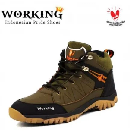 Bisa COD - Sepatu Hiking WORKING G01