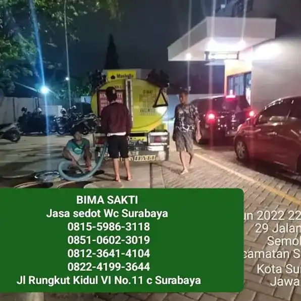 Sedot Wc Surabaya Barat 0815-5986-3118 Bima sakti