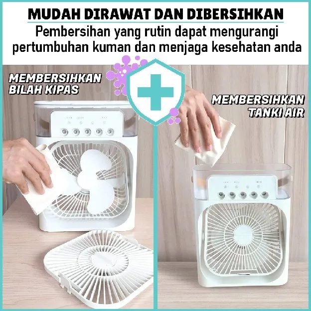 Kipas Angin Uap Mobil dan Ruangan Air Cooler