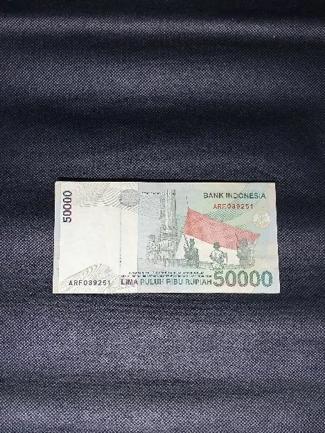 uangkuno 50000 rupiah wr supratman