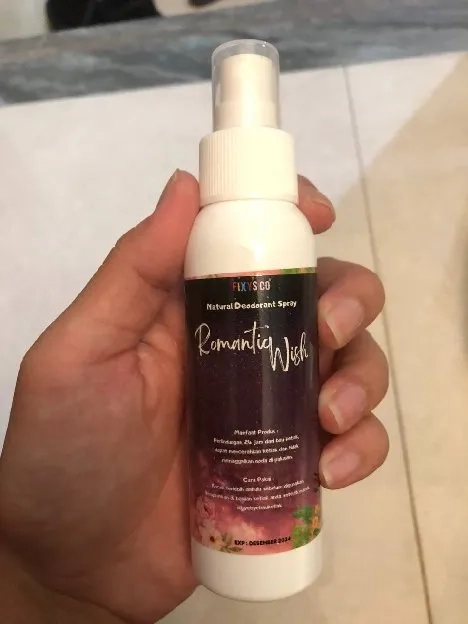 Reseller Natural Deodorant Spray Air Tawas 100 ml Aman Busui Bumil 