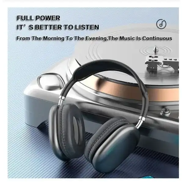 Headphone P9 Wireless Bluetooth V5.1 Full Bass Stereo Bluetooth Nirkabel dengan Mikrofon Headset Noi