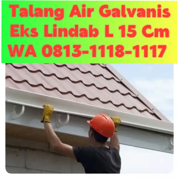 Talang Air Galvanis Metal Kupang! 0813-1118-1117