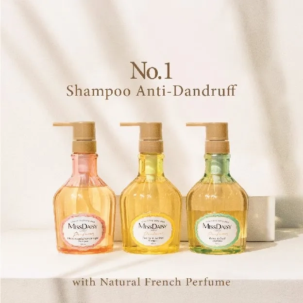 MISS DAISY | French Perfume Shampoo Shampo Sampo Anti Rontok Lepek Wangi 12 Jam | BPOM MISS DAISY