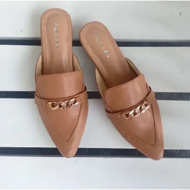 Bisa COD - Sepatu Sandal Syarula Heels Slop - dmn