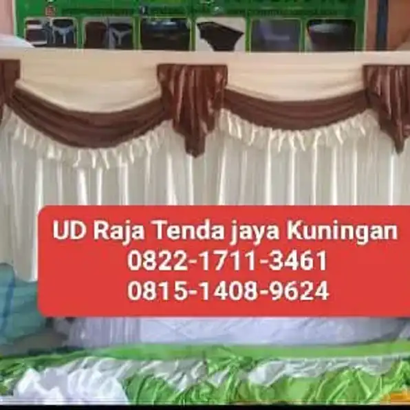 Konveksi Dekorasi Tenda Pesta Cirebon 0822-1711-3461 UD Raja Tenda Jaya