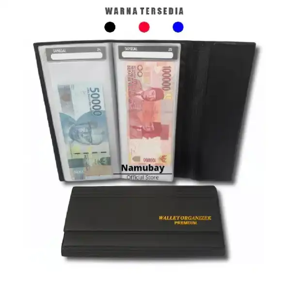 DOMPET UANG KARTU WALLET ORGANIZER PENGATUR KEUANGAN ( ORIGINAL ) DOMPET ADA TANGGALNYA MURAH