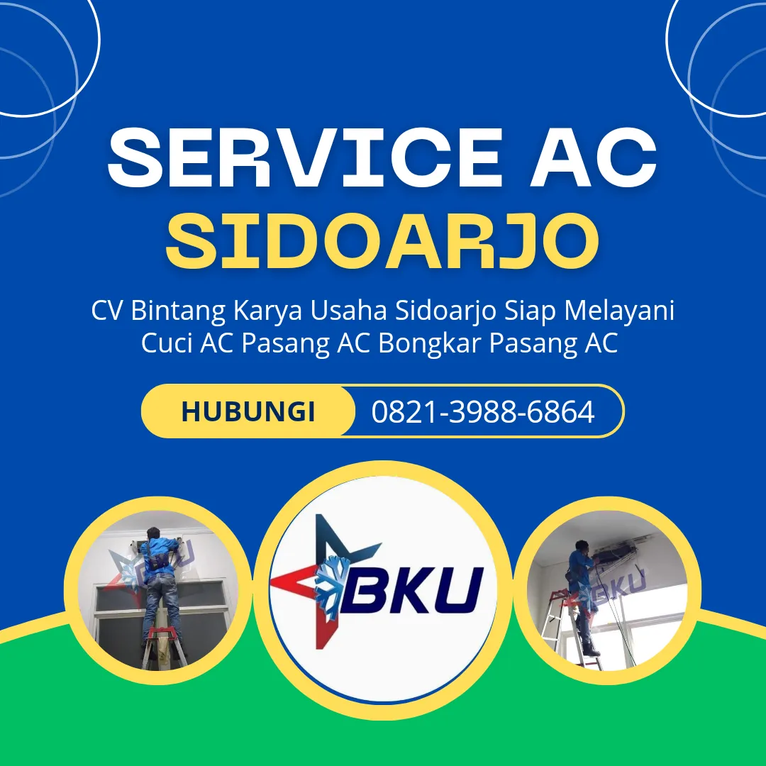 Service AC Pepelegi Sidoarjo 0821-3988-6864